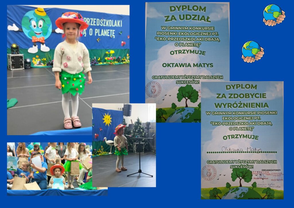 Zdjęcie: Udział w Gminnym Konkursie Piosenki Ekologicznej